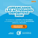 DEPORTES| Actividades deportivas 2026