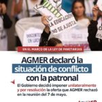 AGMER | Situación de Conflicto