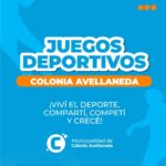 Municipio |&nbsp; Se vienen los Juegos Deportivos en Colonia Avellaneda