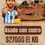 Colonia Avellaneda| Venta de Asado con cuero y pastelitos para el Día del Padre